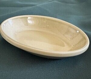 Vintage Buffalo China Green Oval Dish 6.5” - Restaurant Ware